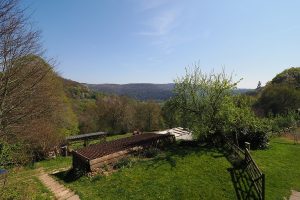 View of the Wye Valley at Forest Retreats.